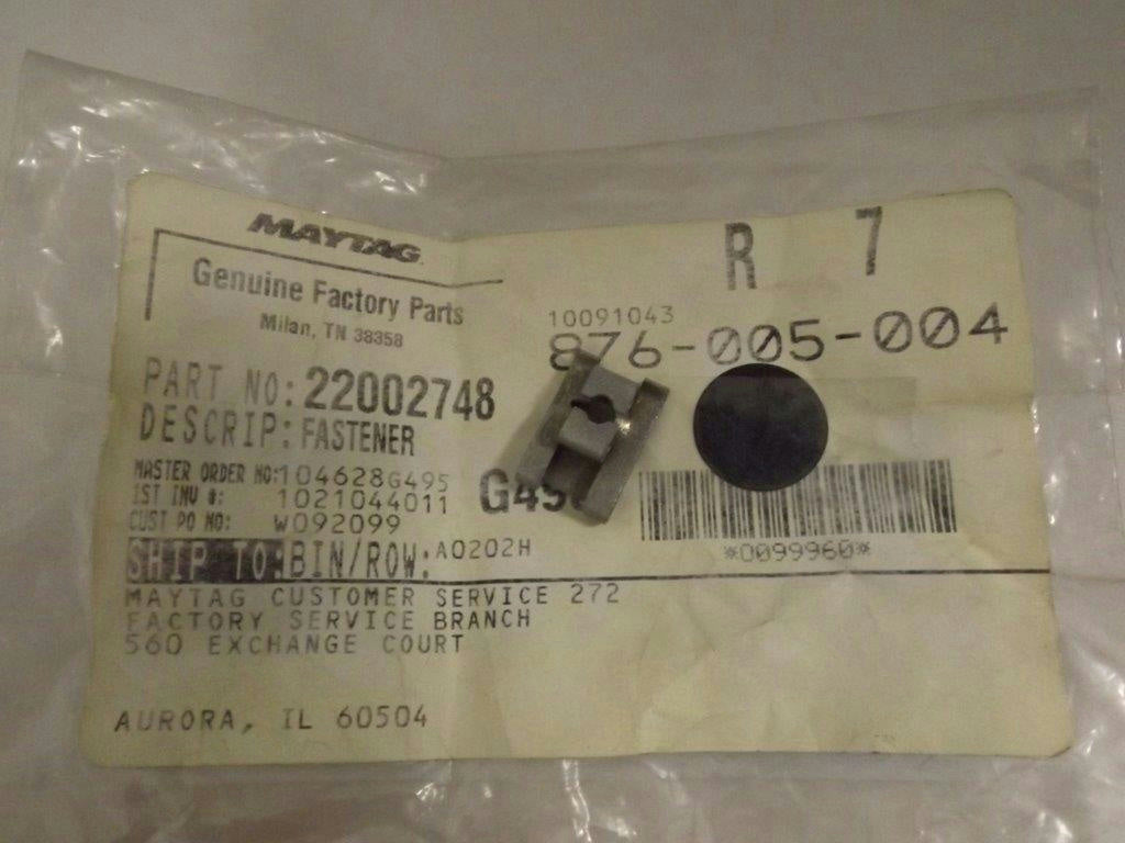MAYTAG WHIRLPOOL WASHER 22002748 FASTENER NEW MAYTAG WHIRLPOOL WASHER 22002748 FASTENER NEW